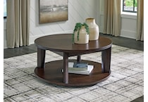  brown occasional tables all   