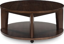  brown occasional tables all   