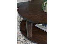  brown occasional tables all   