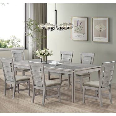 Aries 7 Piece Dining Set