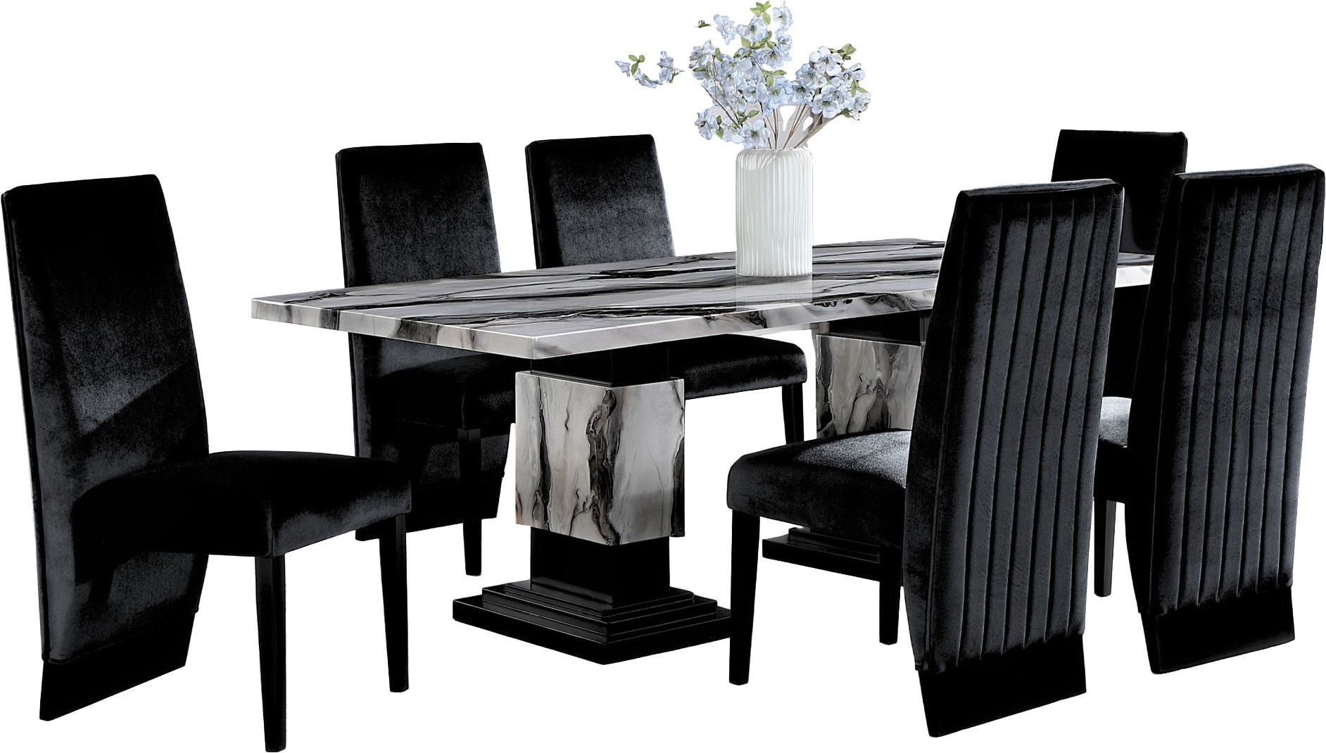 Ronnie 7 Piece Dining Set