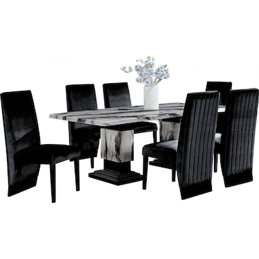 Ronnie 7 Piece Dining Set