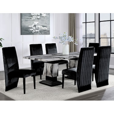 Ronnie 7 Piece Dining Set