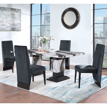 Ronnie 5 Piece Dining Set