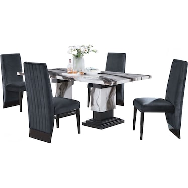 Ronnie 5 Piece Dining Set