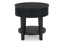  black occasional tables all   