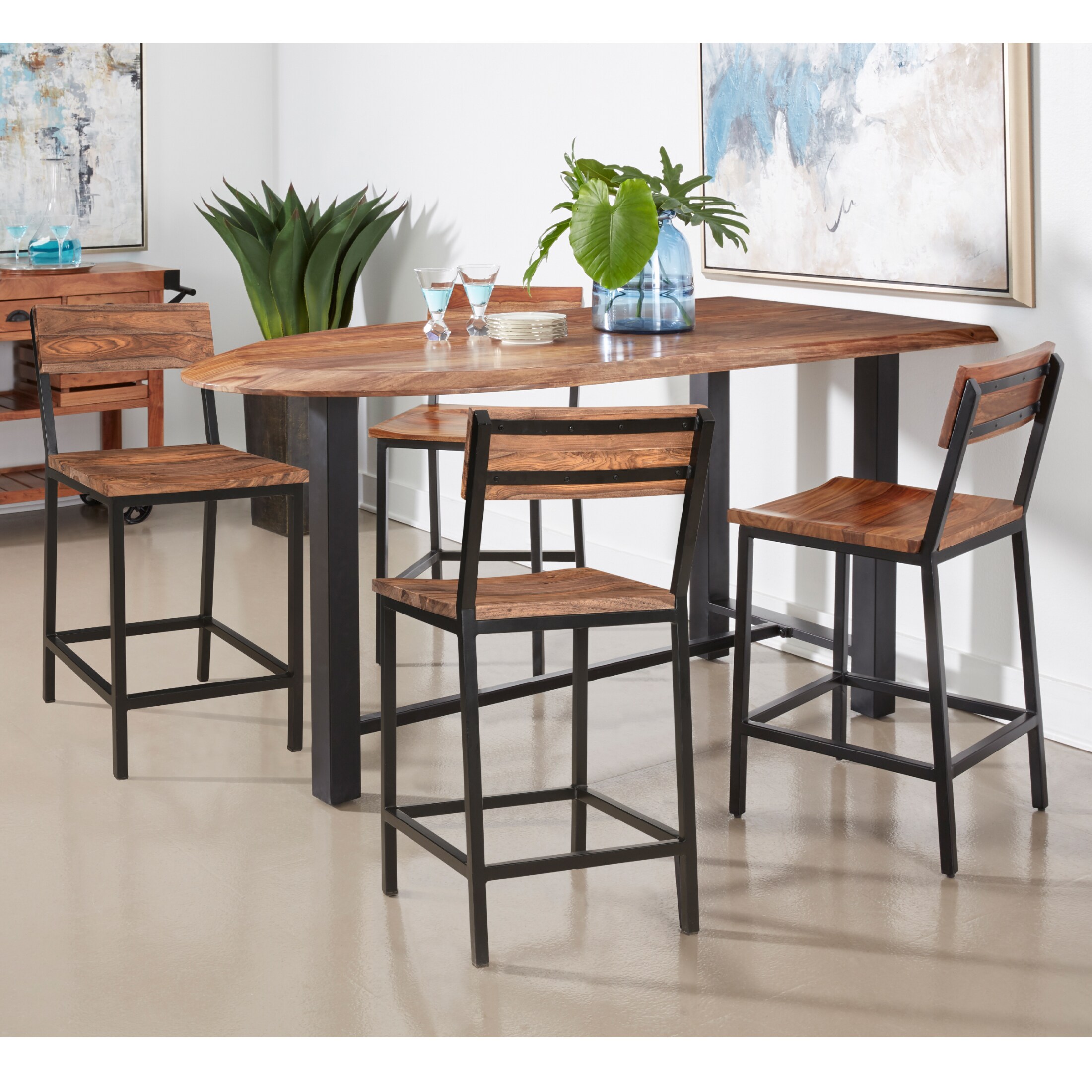 Bradford II 5 Piece Pub Set