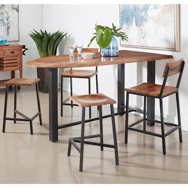 Bradford II 5 Piece Pub Set