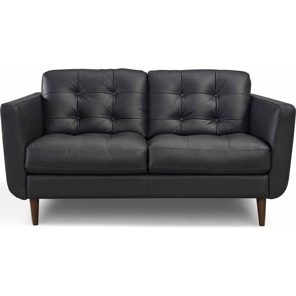  blue loveseat   