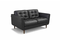  blue loveseat   