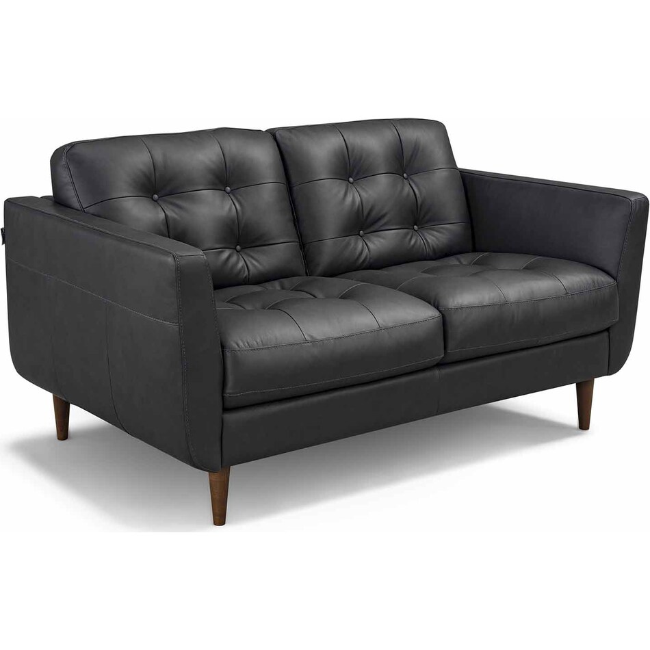  blue loveseat   