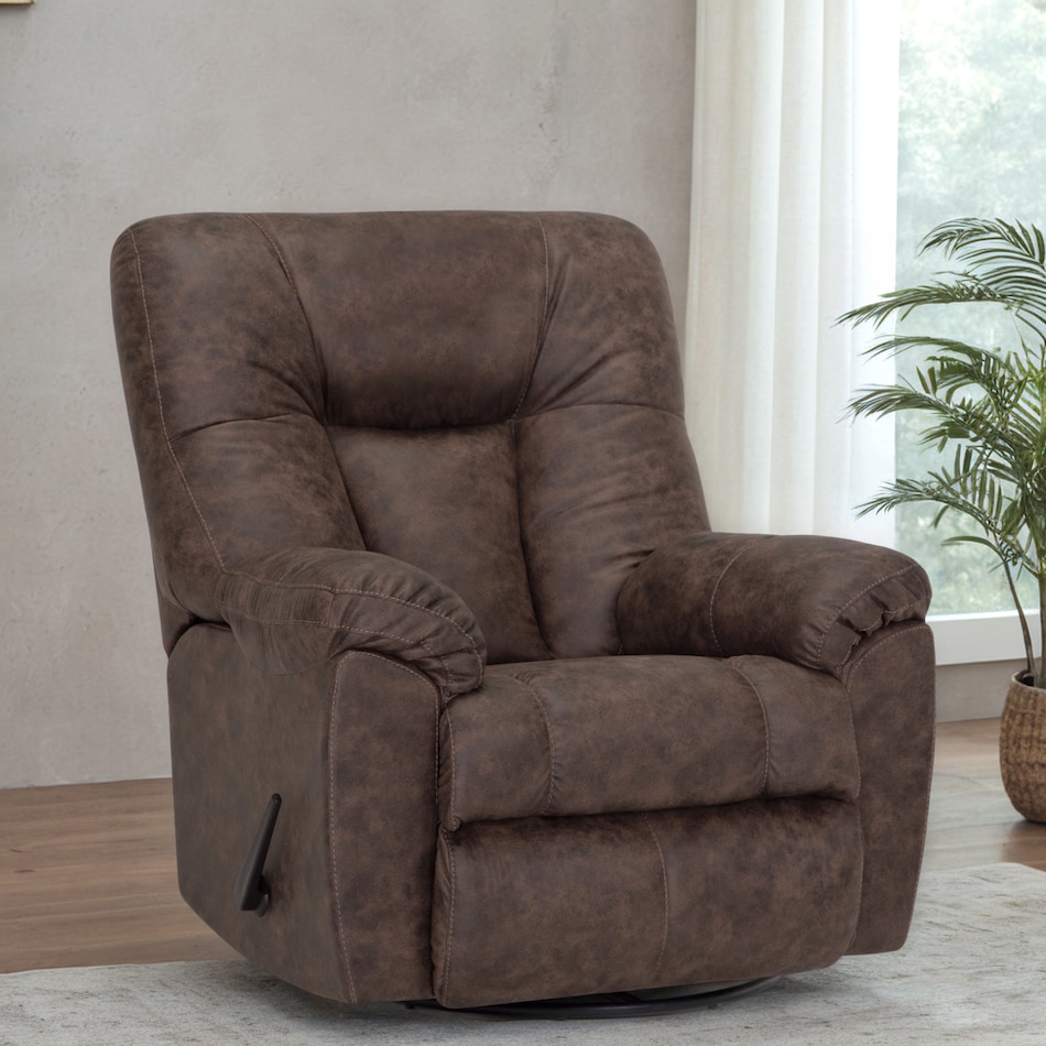  brown recliner   