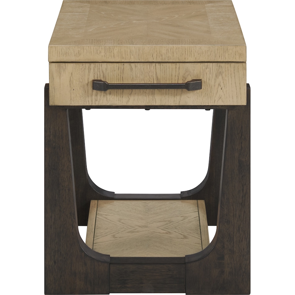  brown occasional tables all   