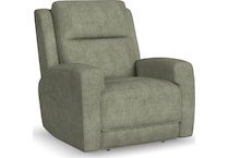  green recliner   