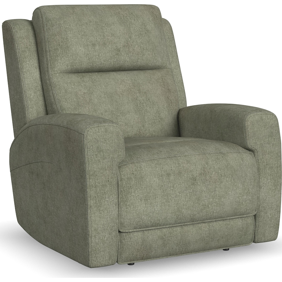  green recliner   