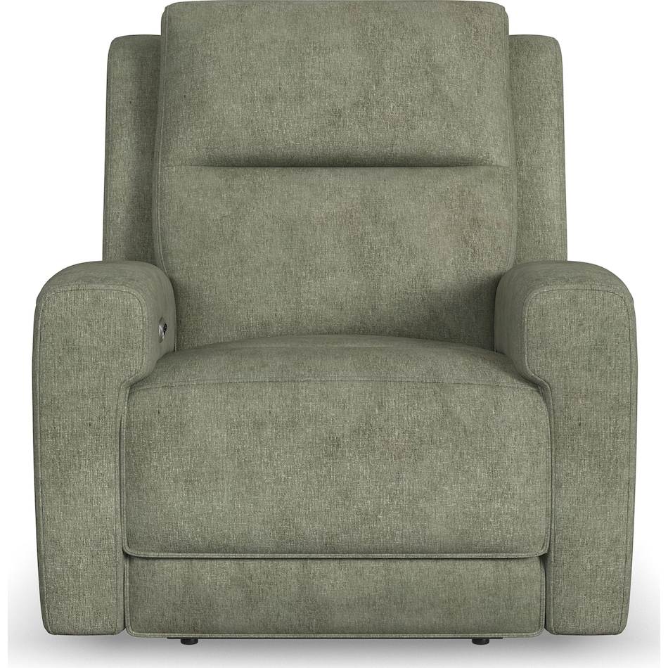  green recliner   