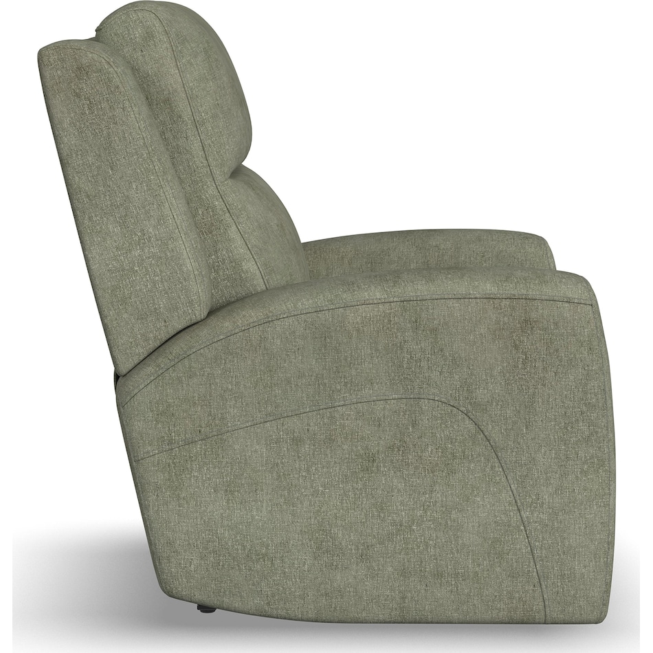  green recliner   