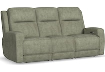  green sofa   
