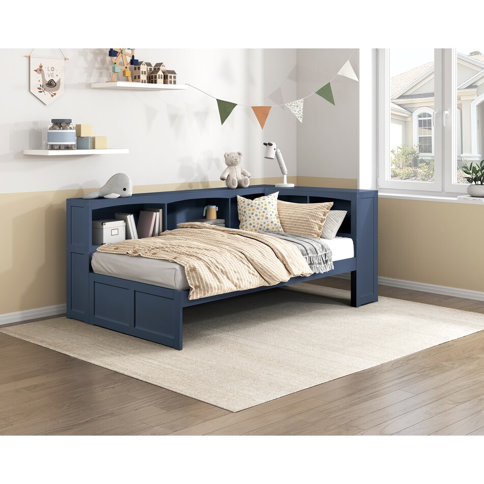  blue kids bedroom   
