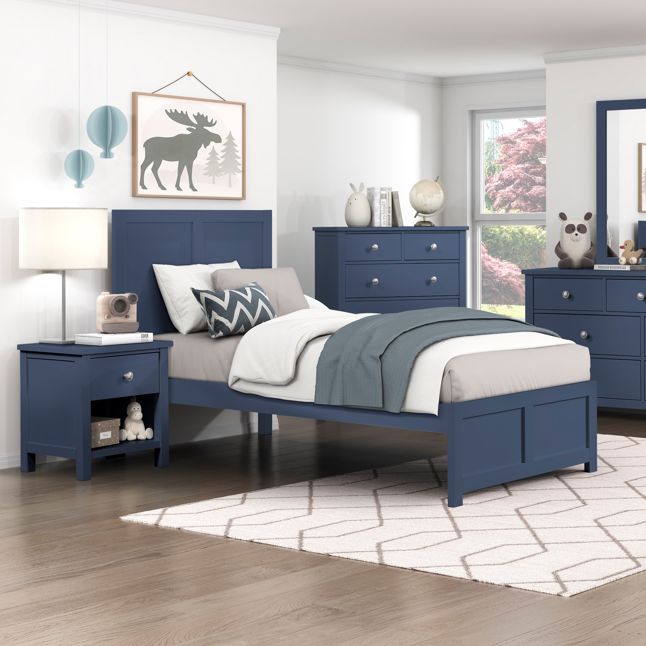 Colors Twin Bed
