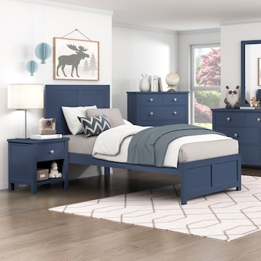 Colors Twin Bed