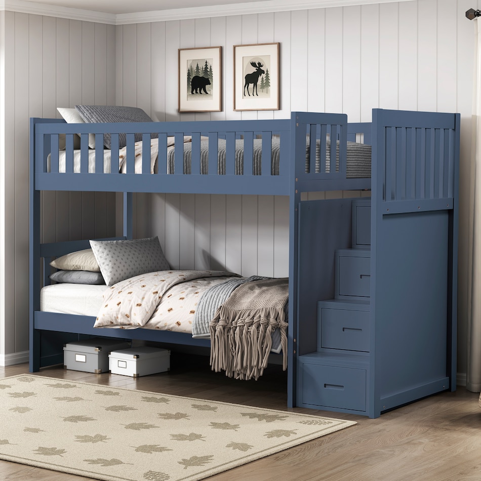  blue kids bedroom   