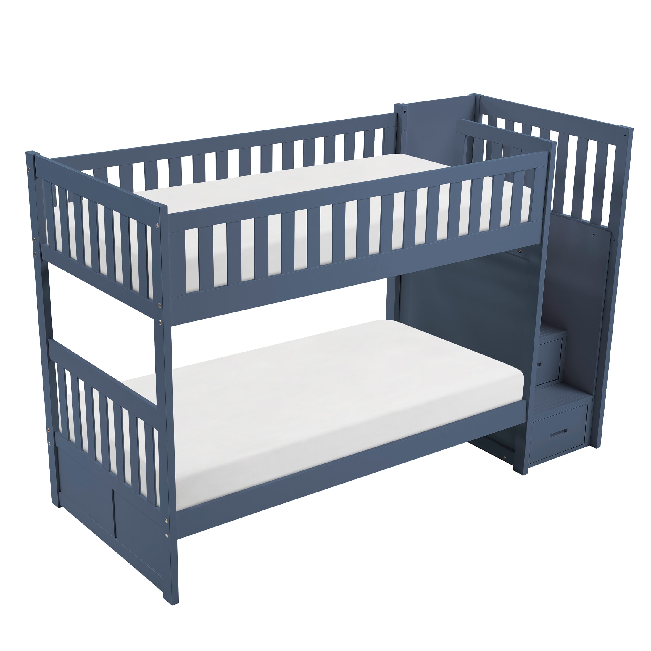 Colors Twin Over Twin Step Bunk