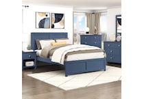  blue kids bedroom   