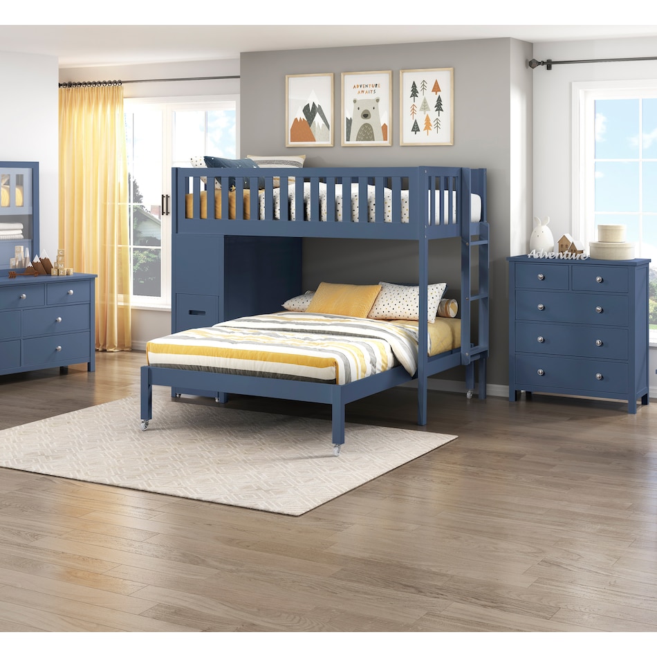  blue kids bedroom   
