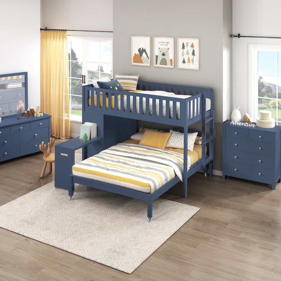  blue kids bedroom   