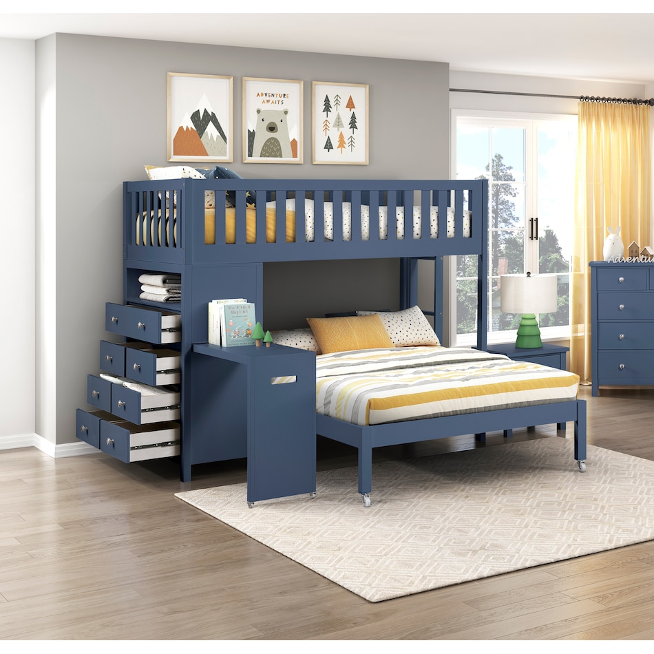 blue kids bedroom   