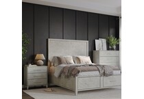  gray master bedroom   