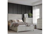  gray master bedroom   