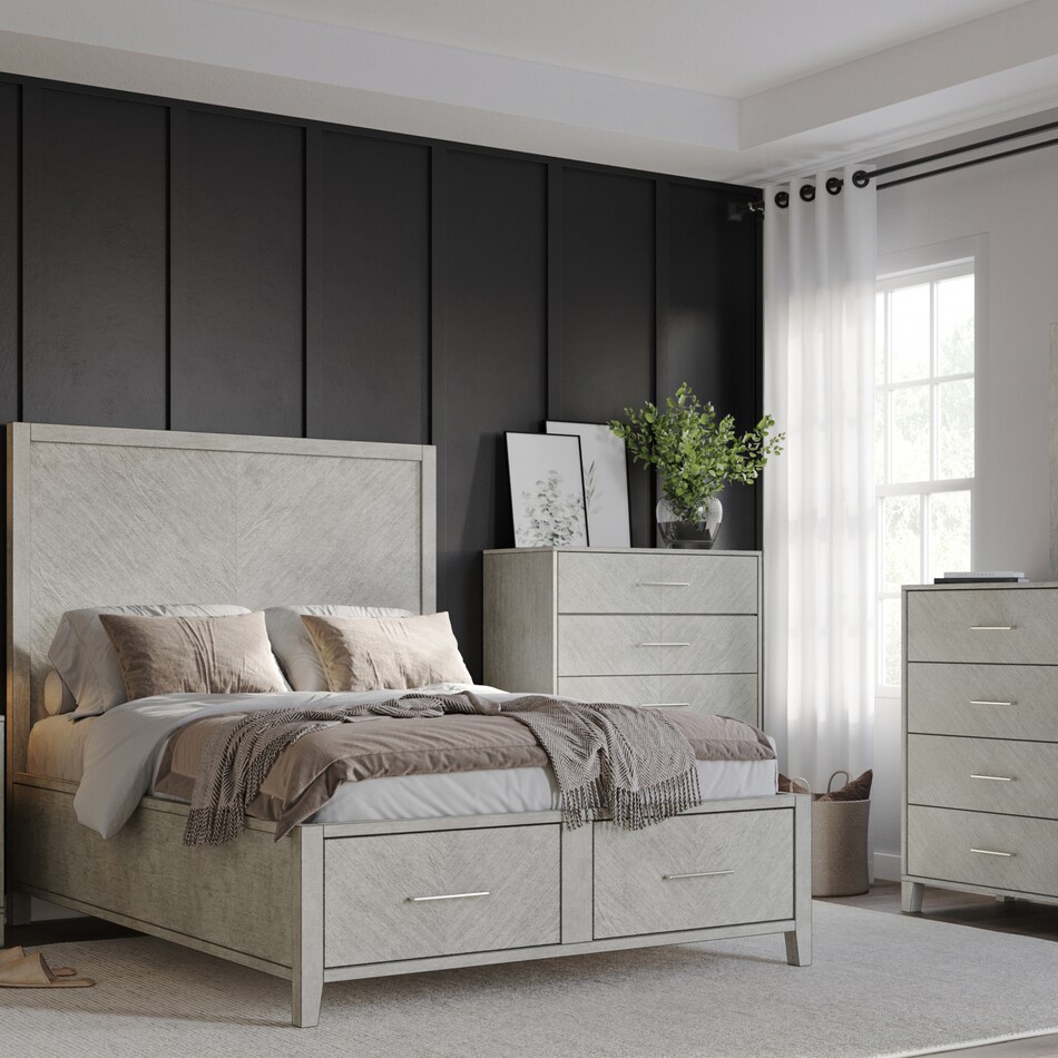 grey master bedroom   
