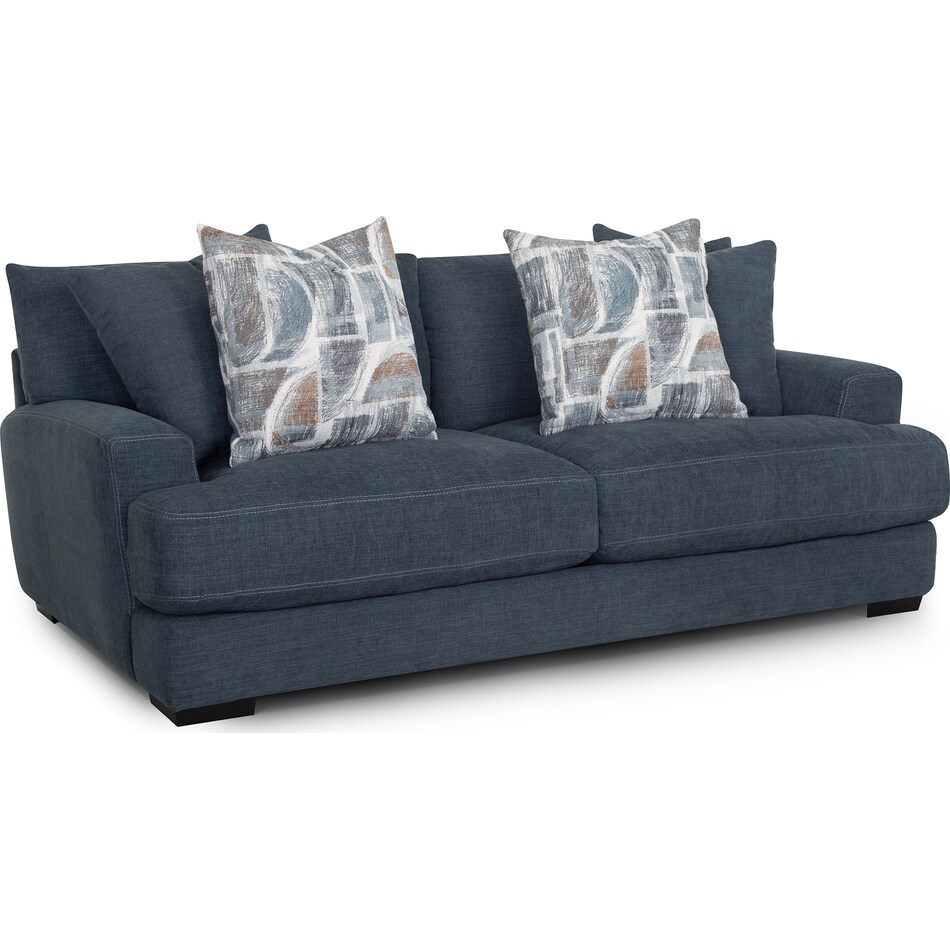  blue sofa   