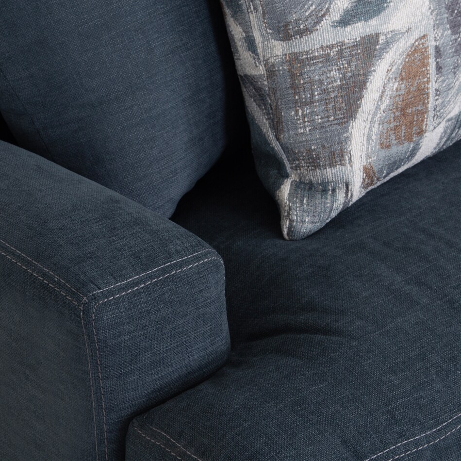  blue sofa   
