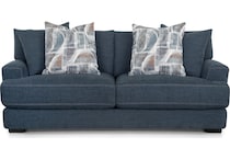  blue sofa   