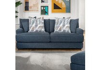  blue sofa   