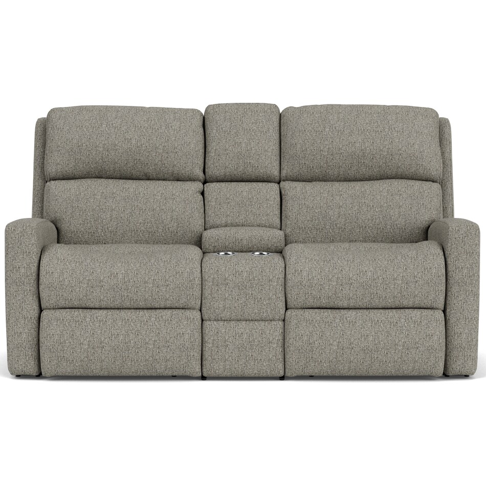  grey loveseat   