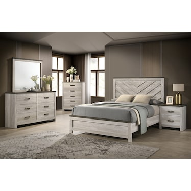 Valkin 5 Piece Full Bedroom