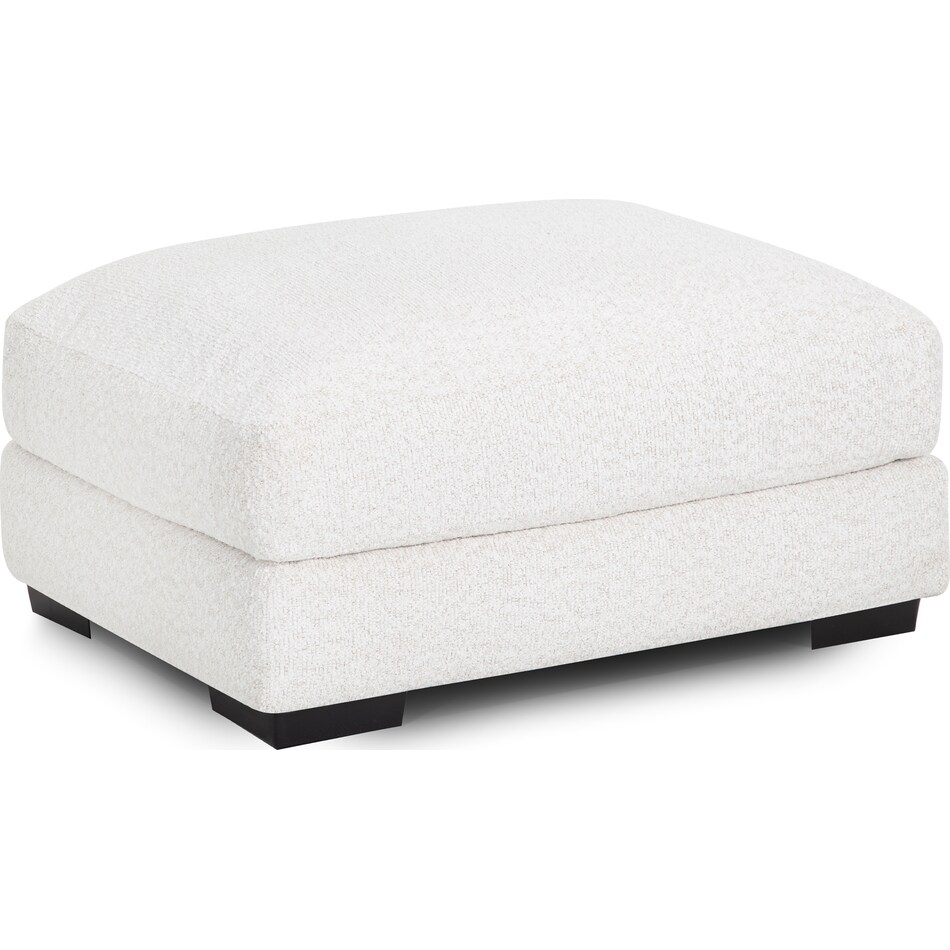  white ottoman   
