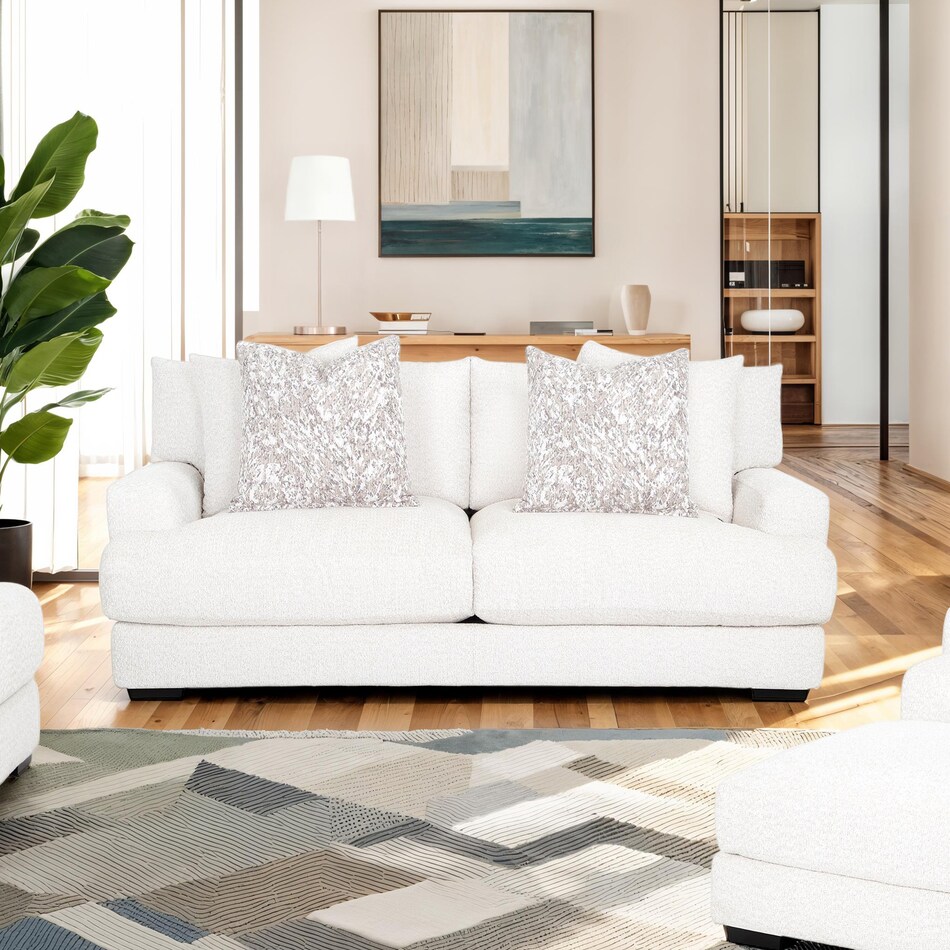  white sofa   