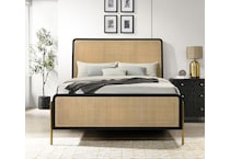  black master bedroom   
