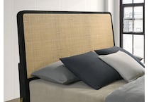  black master bedroom   