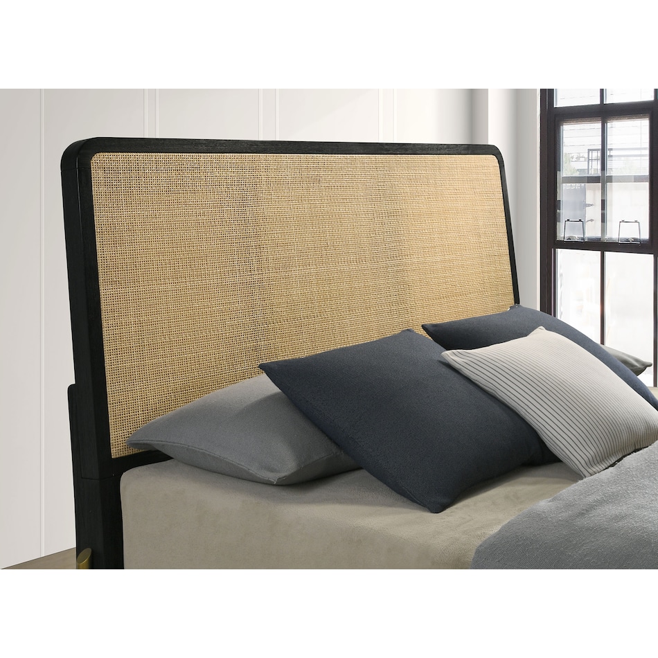 black master bedroom   