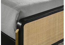  black master bedroom   
