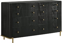 black master bedroom   