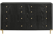  black master bedroom   