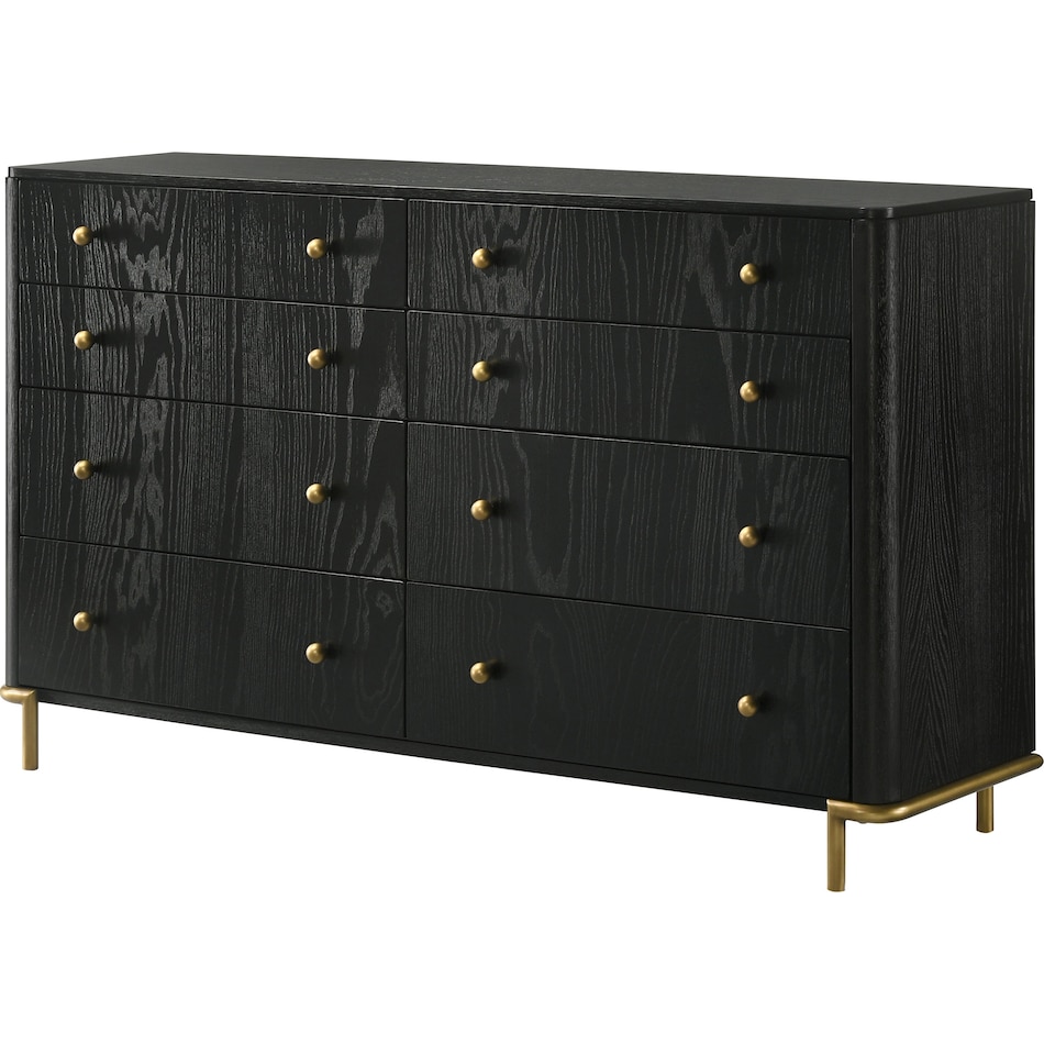  black master bedroom   