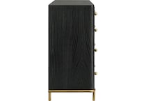  black master bedroom   